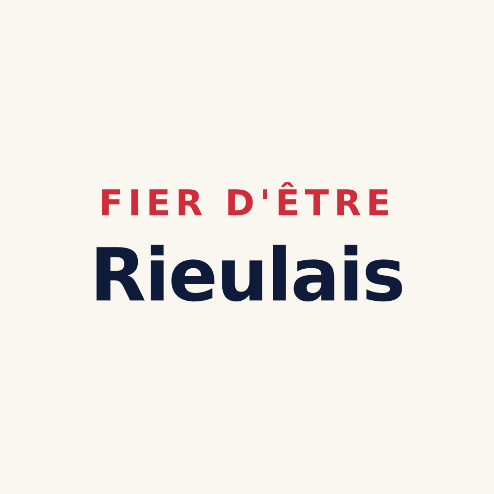 Tasse « Fier d'être Rieulais » — design pour Saint-Rieul