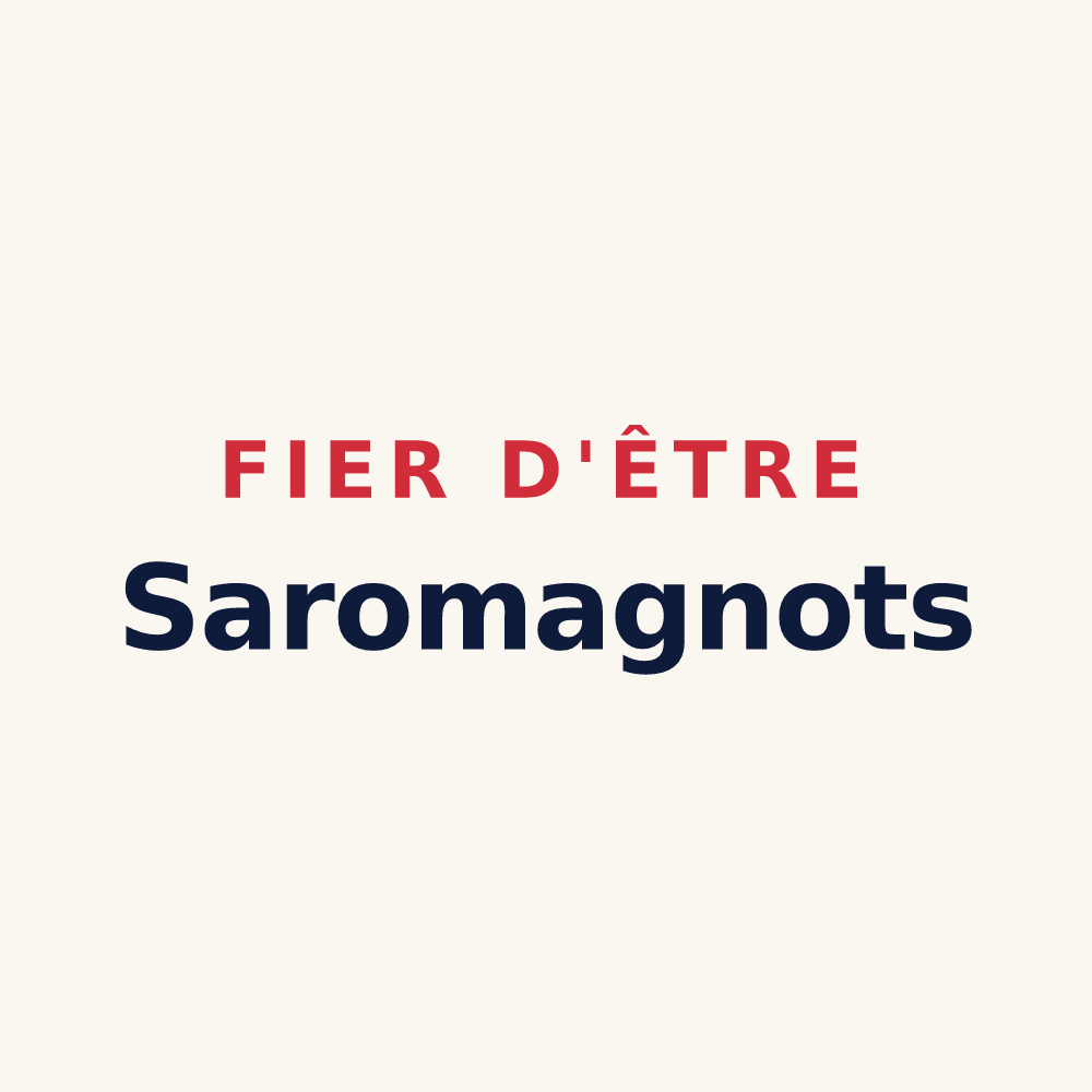 Tasse « Fier d'être Saromagnots » — design pour Saint-Romain-au-Mont-d'Or