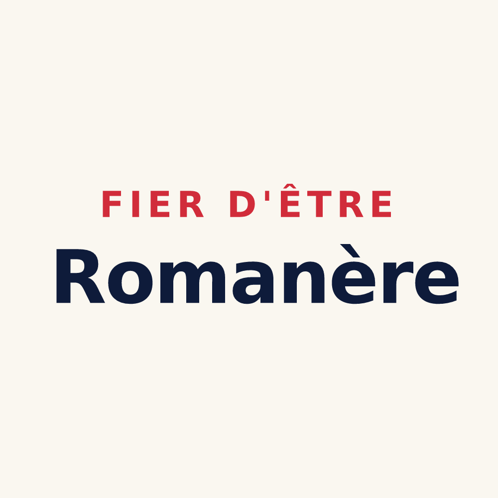 Tasse « Fier d'être Romanère » — design pour Saint-Romain-en-Gal