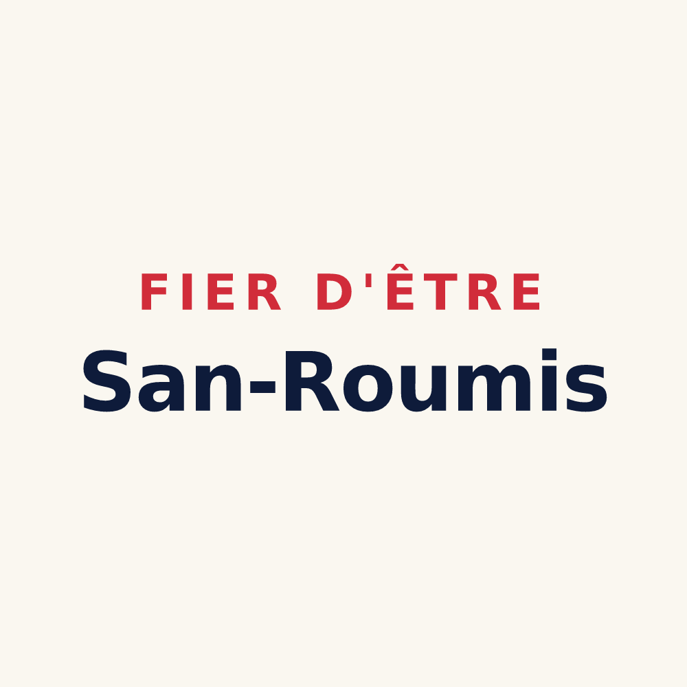 Tasse « Fier d'être San-Roumis » — design pour Saint-Romain-Lachalm