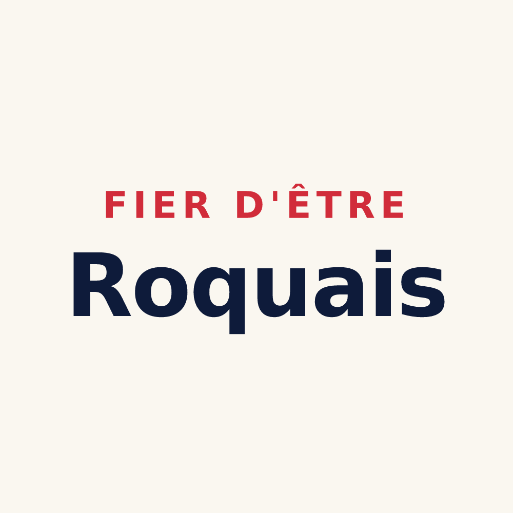 Tasse « Fier d'être Roquais » — design pour Saint-Samson-de-la-Roque
