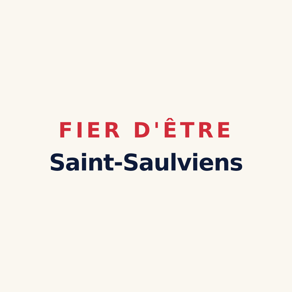 Tasse « Fier d'être Saint-Saulviens » — design pour Saint-Saulve