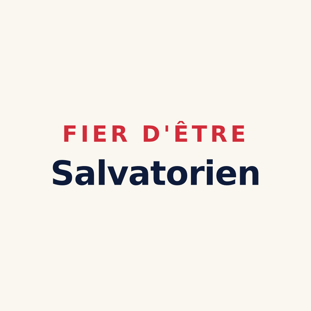 Tasse « Fier d'être Salvatorien » — design pour Saint-Sauveur