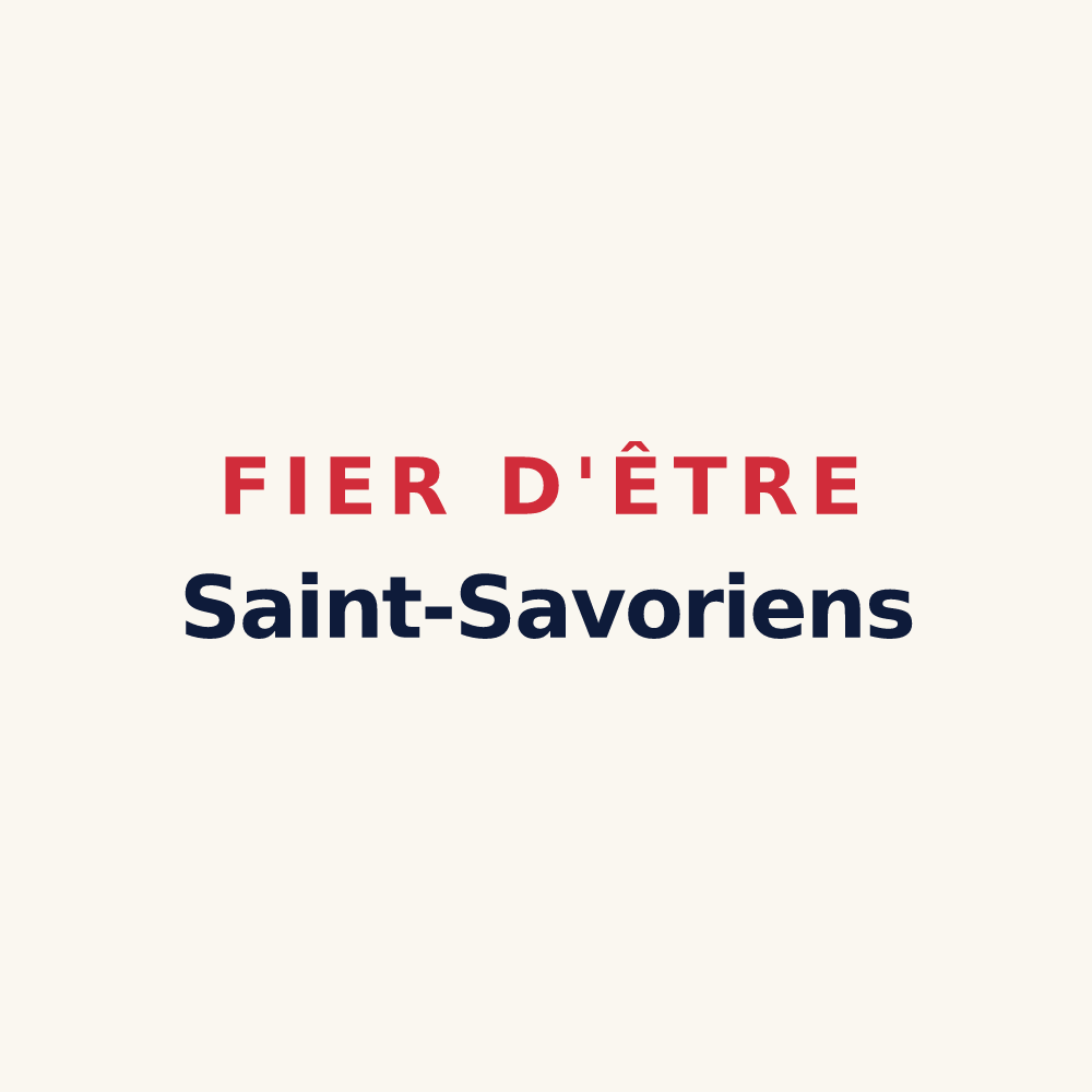 Tasse « Fier d'être Saint-Savoriens » — design pour Saint-Sauveur-Gouvernet