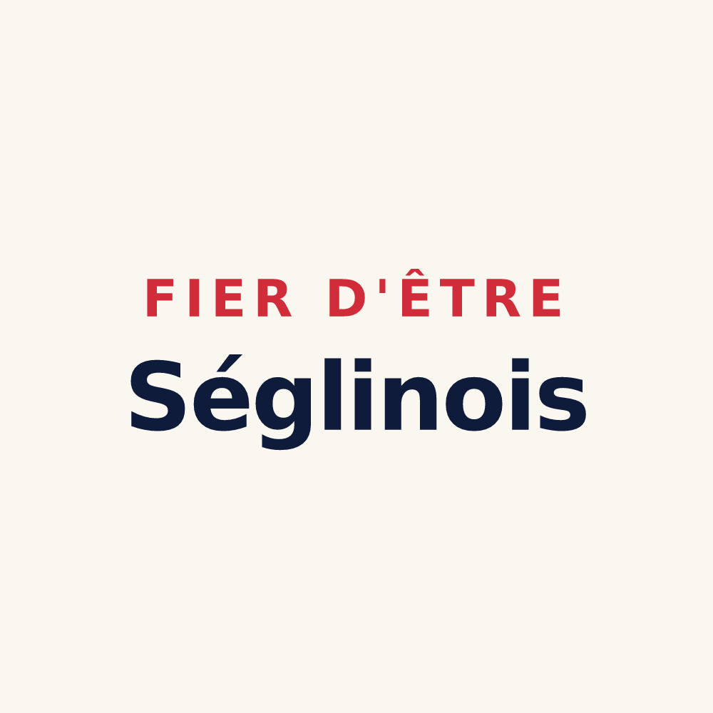 Tasse « Fier d'être Séglinois » — design pour Saint-Séglin