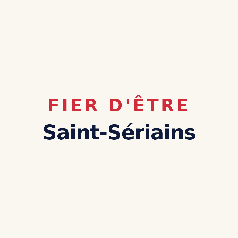 Tasse « Fier d'être Saint-Sériains » — design pour Saint-Sériès