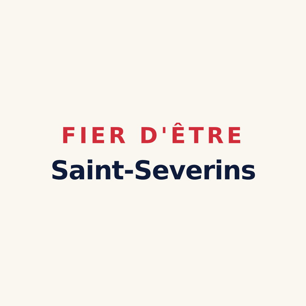 Tasse « Fier d'être Saint-Severins » — design pour Saint-Sever