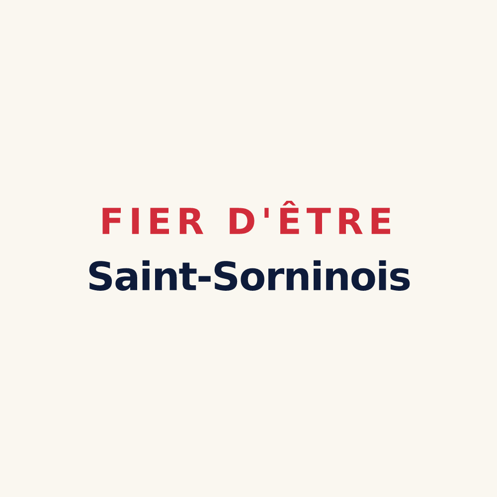 Tasse « Fier d'être Saint-Sorninois » — design pour Saint-Sornin