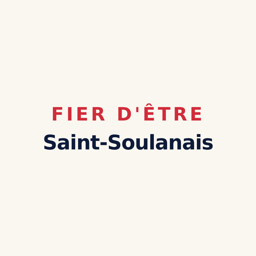 Tasse « Fier d'être Saint-Soulanais » — design pour Saint-Soulan