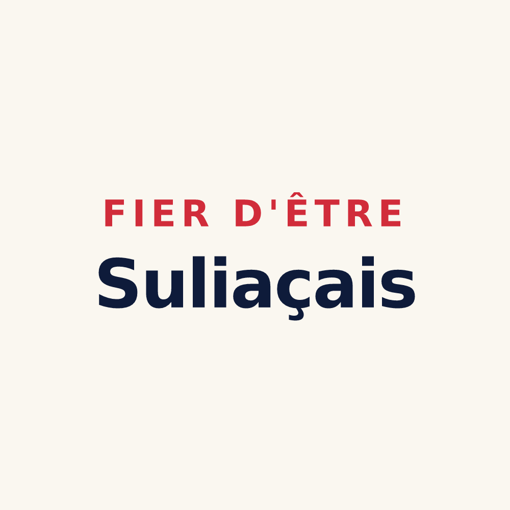 Tasse « Fier d'être Suliaçais » — design pour Saint-Suliac