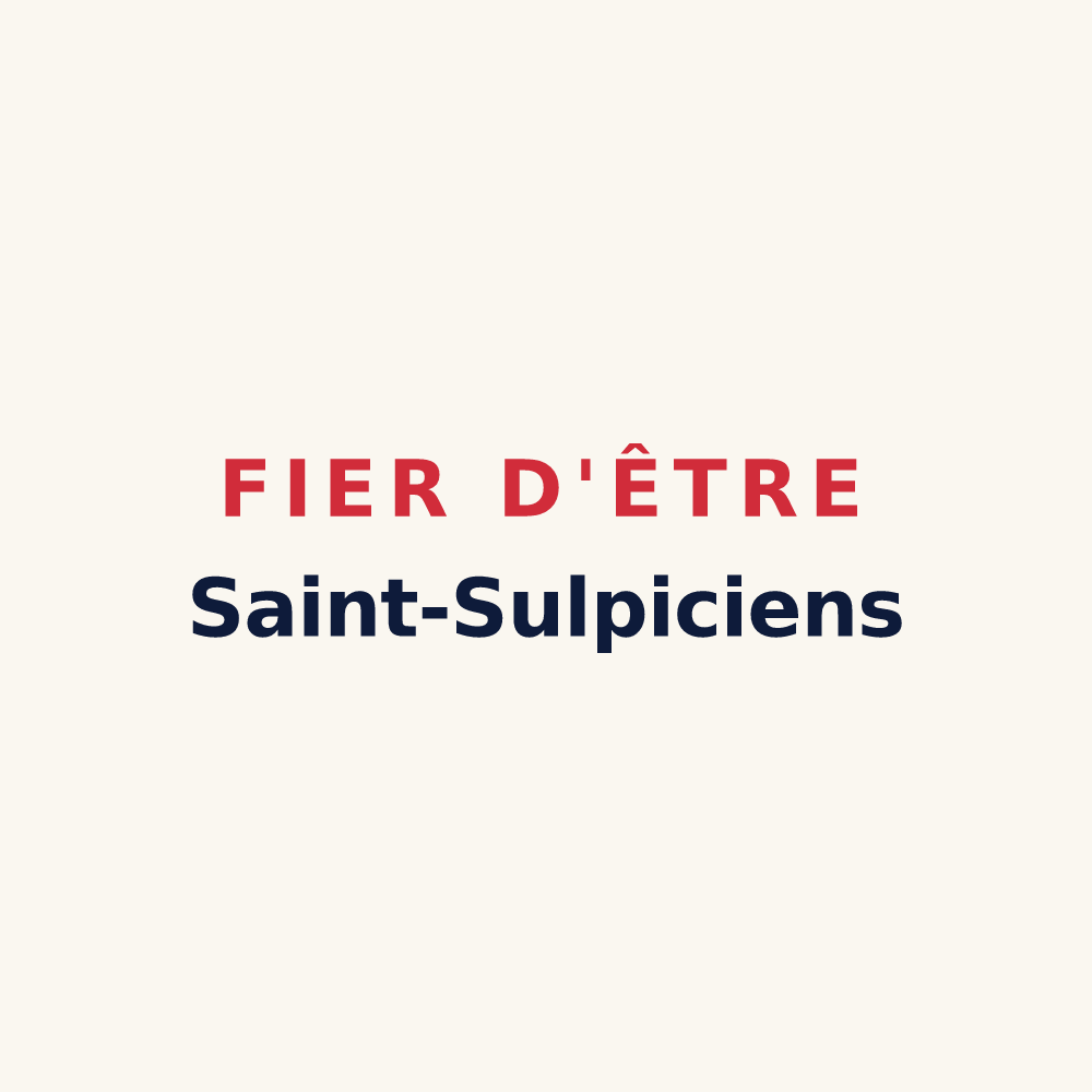 Tasse « Fier d'être Saint-Sulpiciens » — design pour Saint-Sulpice-la-Pointe