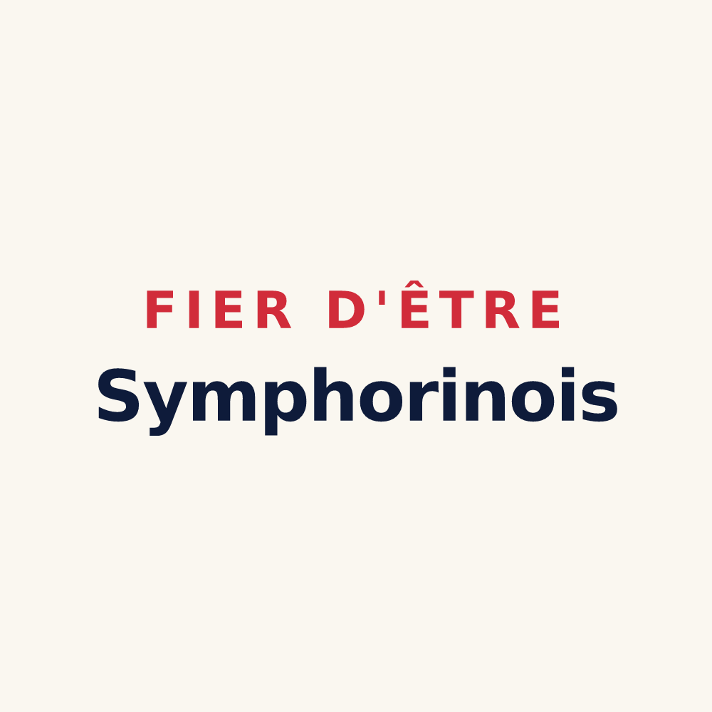 Tasse « Fier d'être Symphorinois » — design pour Saint-Symphorien-d'Ozon
