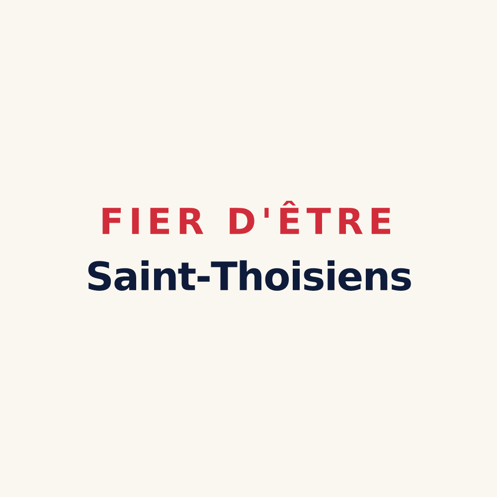 Tasse « Fier d'être Saint-Thoisiens » — design pour Saint-Thois