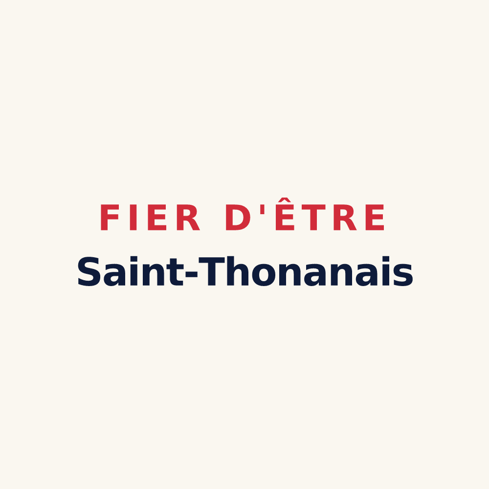 Tasse « Fier d'être Saint-Thonanais » — design pour Saint-Thonan