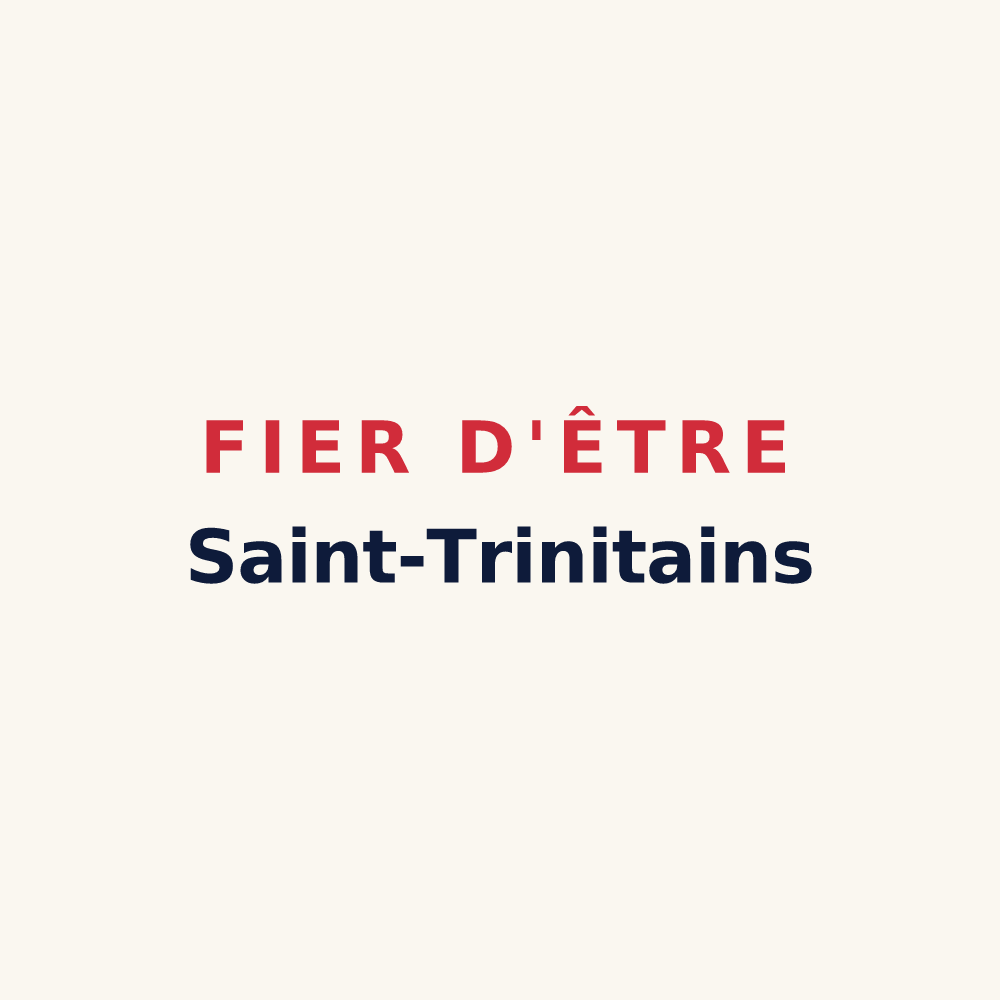 Tasse « Fier d'être Saint-Trinitains » — design pour Saint-Trinit
