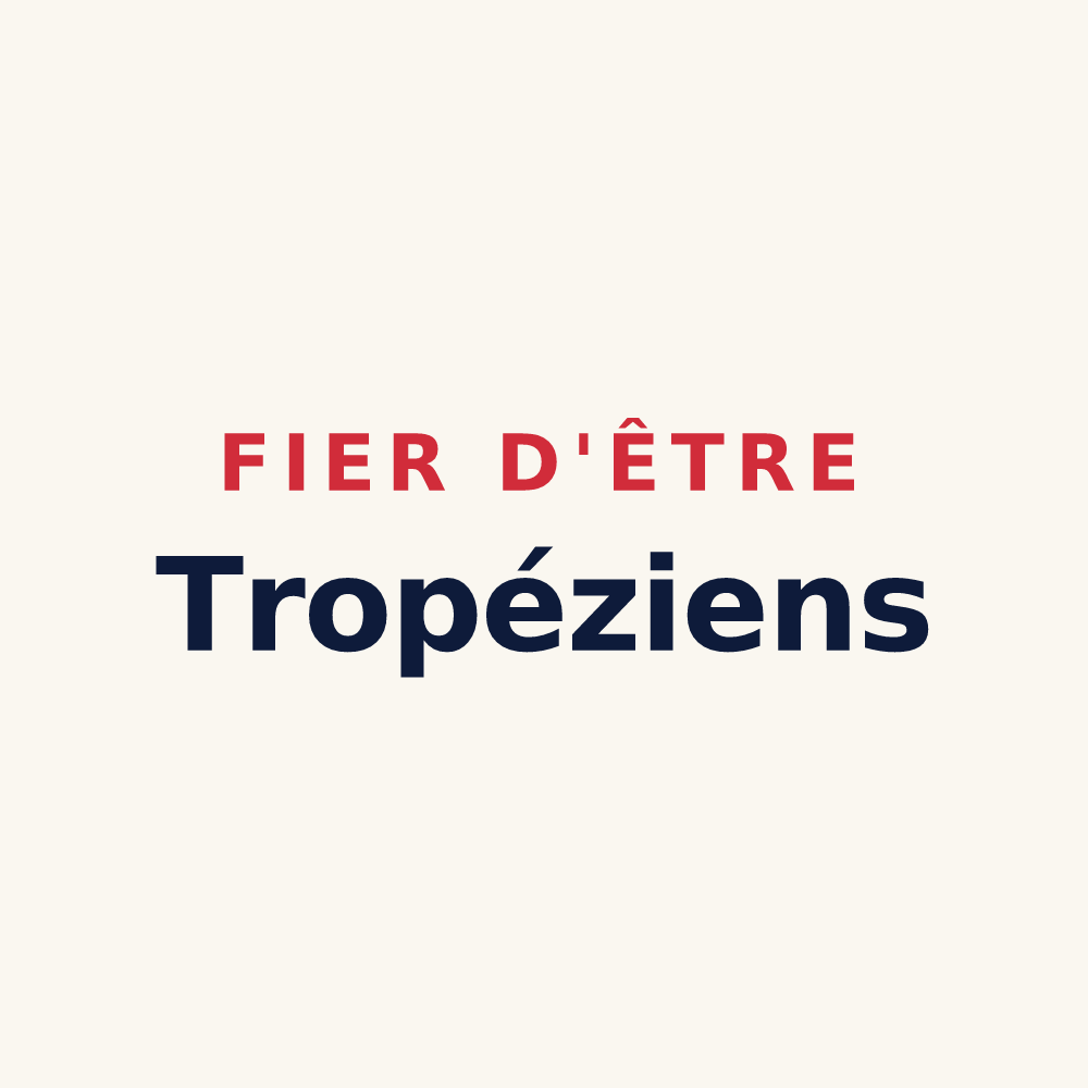 Tasse « Fier d'être Tropéziens » — design pour Saint-Tropez