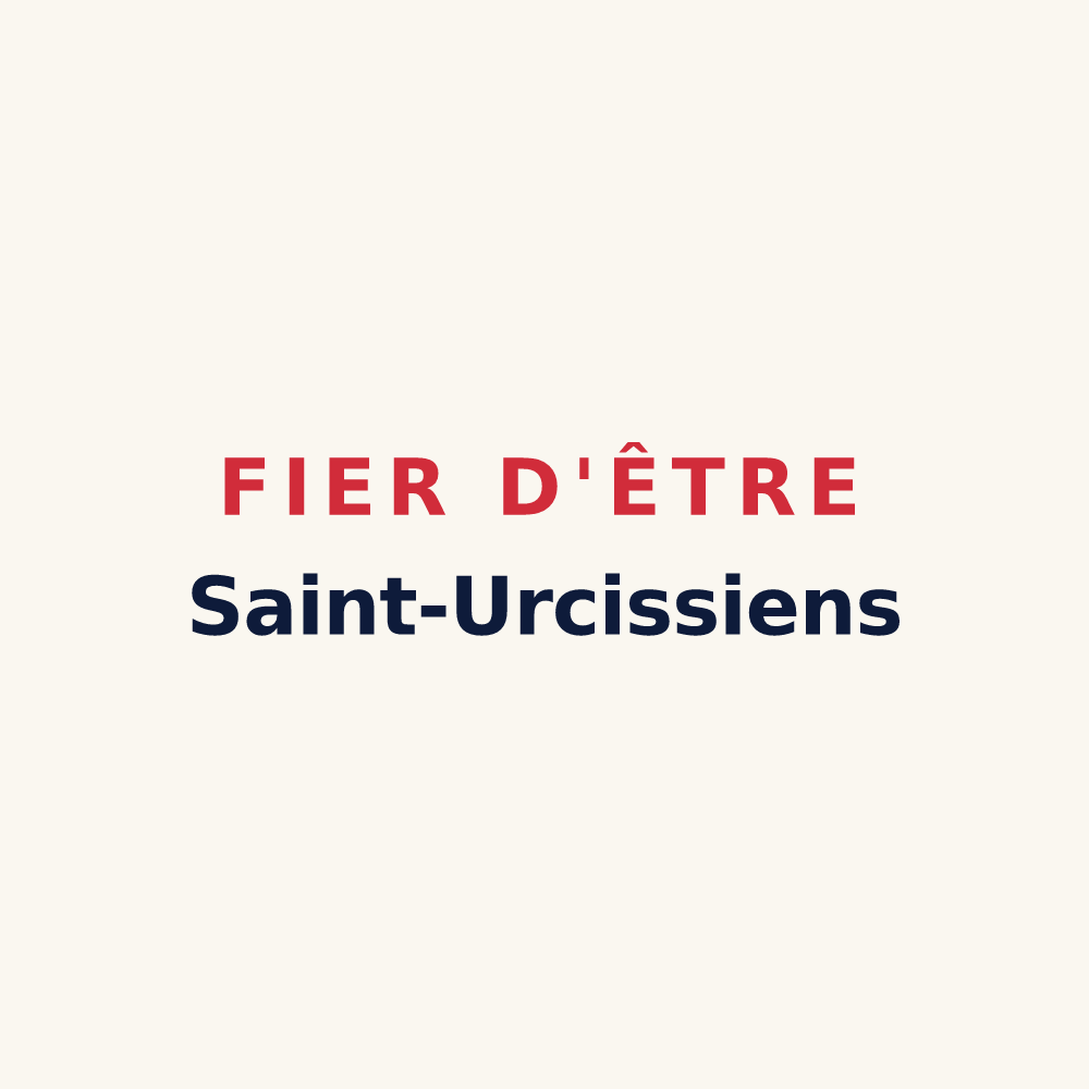 Tasse « Fier d'être Saint-Urcissiens » — design pour Saint-Urcisse
