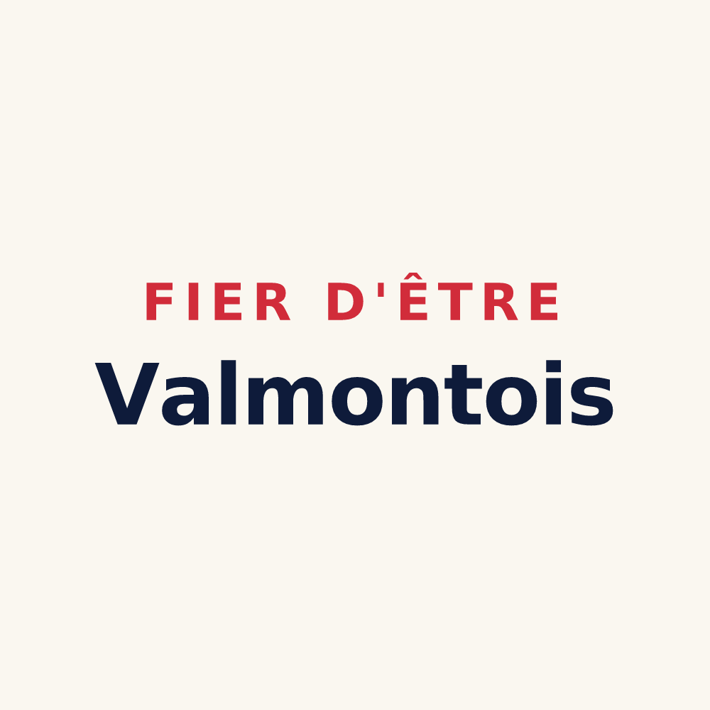 Tasse « Fier d'être Valmontois » — design pour Saint-Vaast-de-Longmont