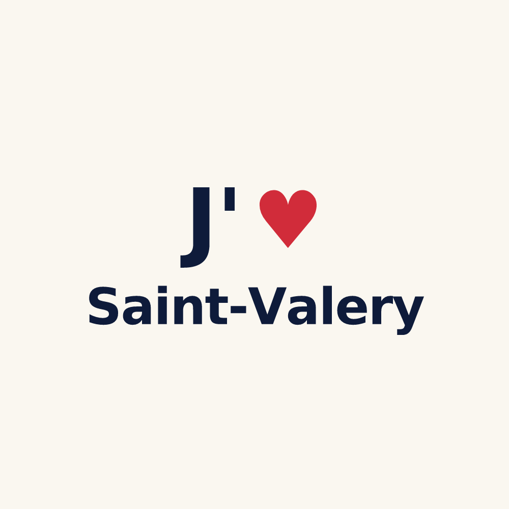 Tasse personnalisée Saint-Valery — design J'aime Saint-Valery