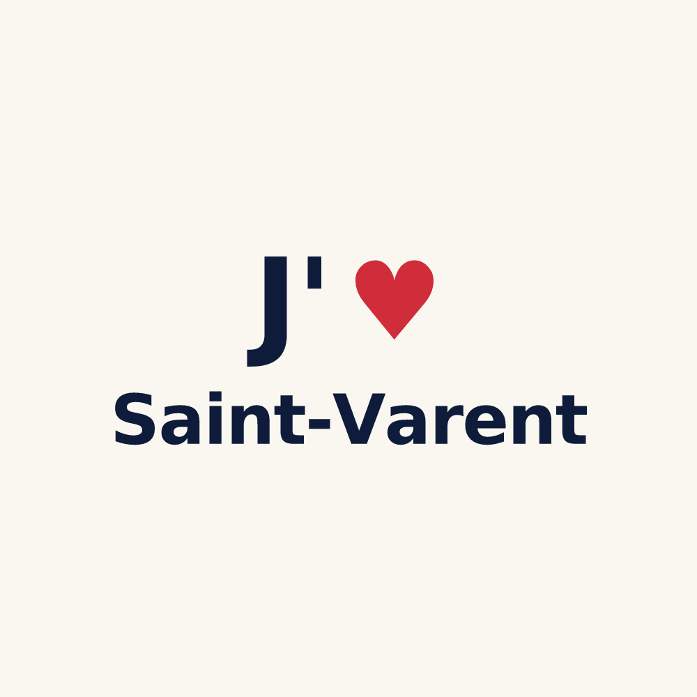 Tasse personnalisée Saint-Varent — design J'aime Saint-Varent