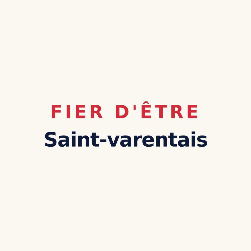 Tasse « Fier d'être Saint-varentais » — design pour Saint-Varent