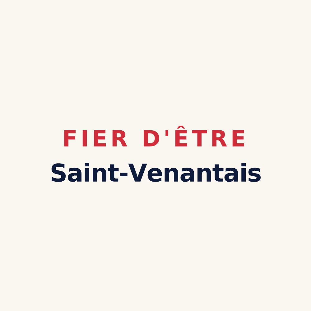 Tasse « Fier d'être Saint-Venantais » — design pour Saint-Venant