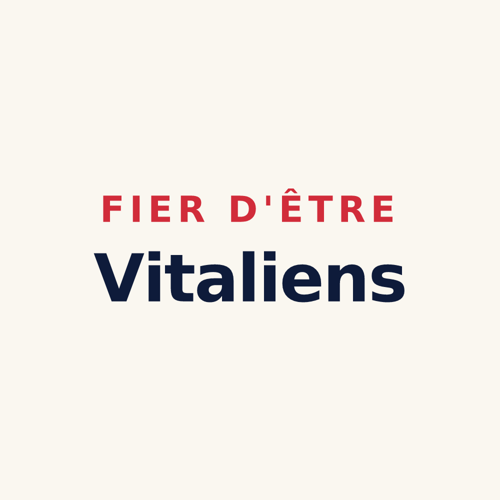 Tasse « Fier d'être Vitaliens » — design pour Saint-Viaud