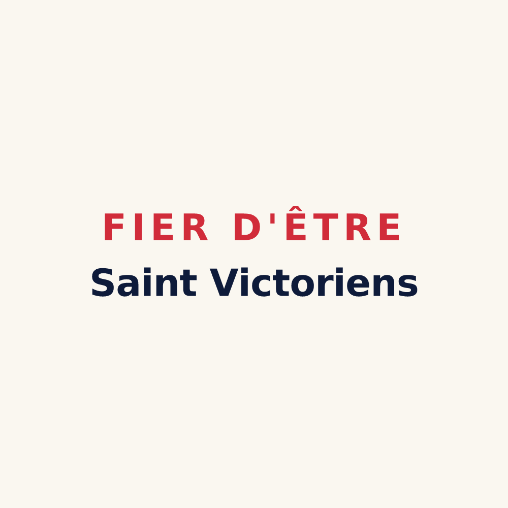 Tasse « Fier d'être Saint Victoriens » — design pour Saint-Victor-d'Épine