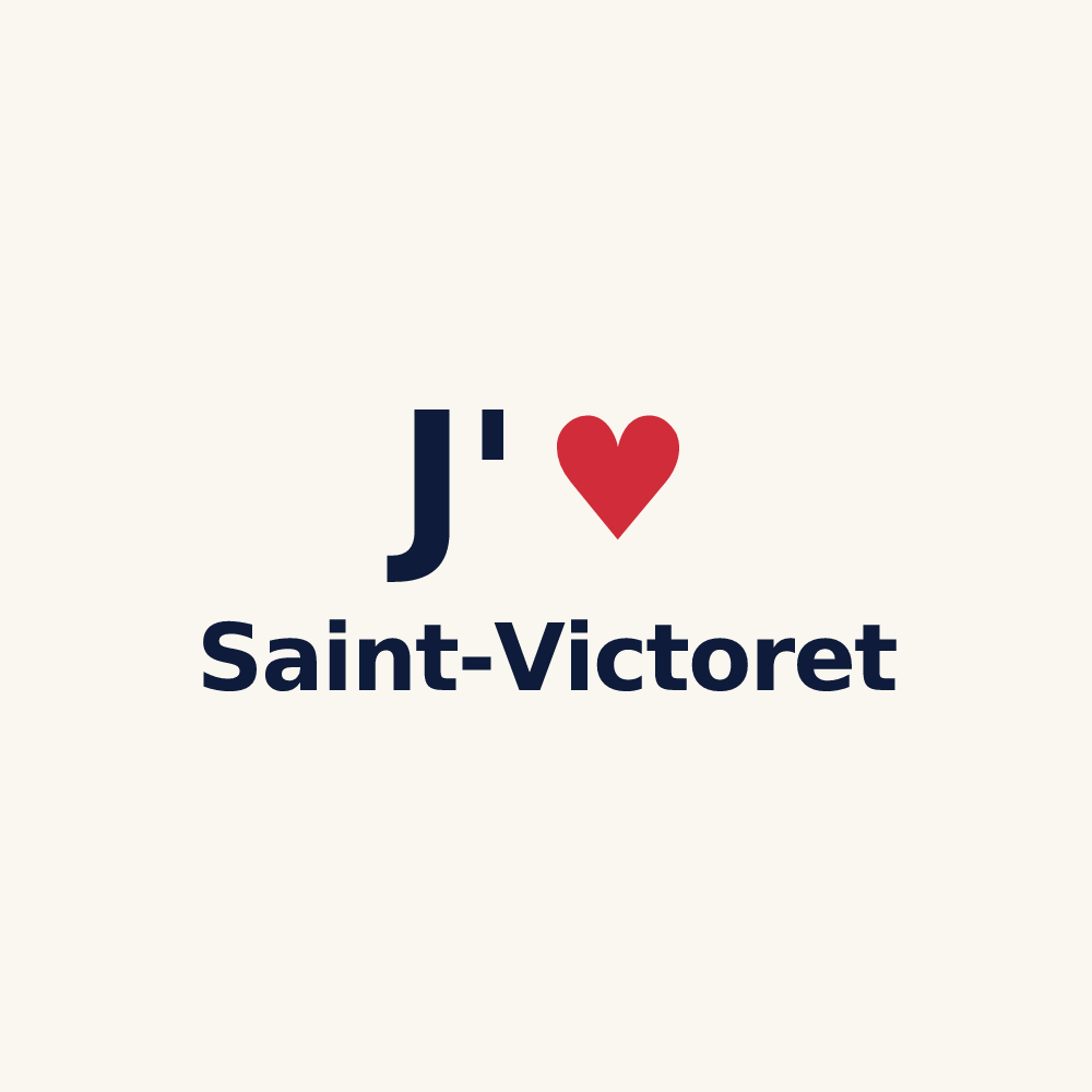 Tasse personnalisée Saint-Victoret — design J'aime Saint-Victoret