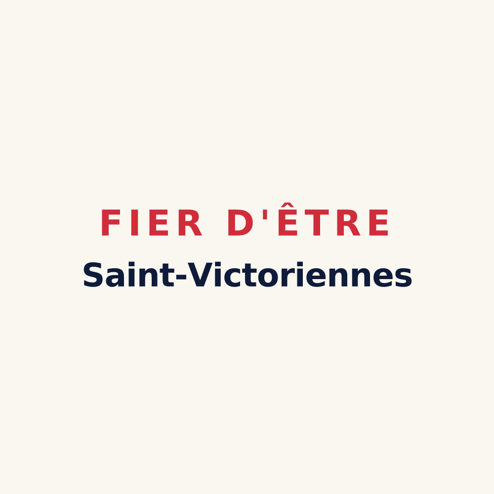 Tasse « Fier d'être Saint-Victoriennes » — design pour Saint-Victoret