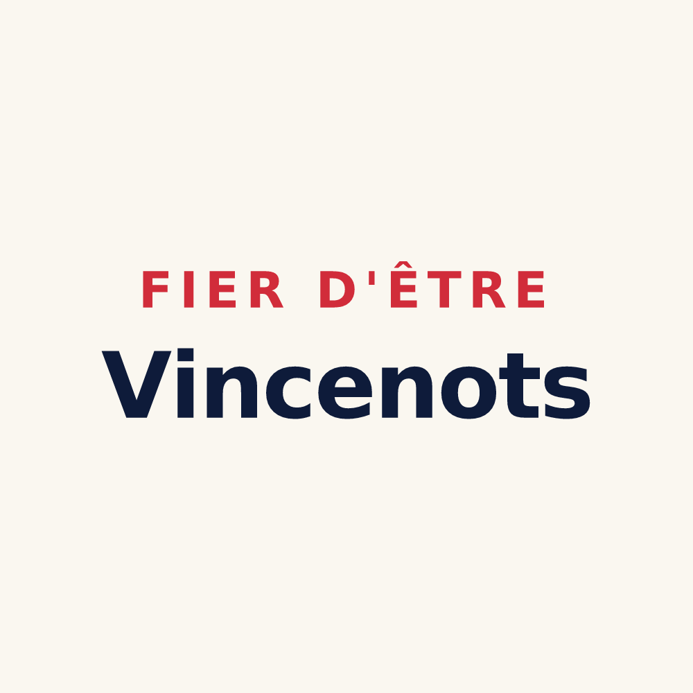 Tasse « Fier d'être Vincenots » — design pour Saint-Vincent-de-Barbeyrargues