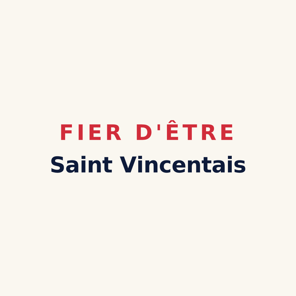 Tasse « Fier d'être Saint Vincentais » — design pour Saint-Vincent-sur-l'Isle