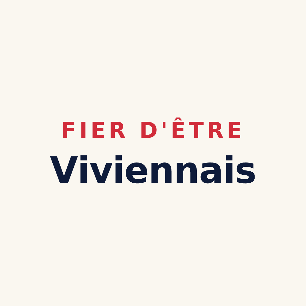 Tasse « Fier d'être Viviennais » — design pour Saint-Vivien-de-Médoc