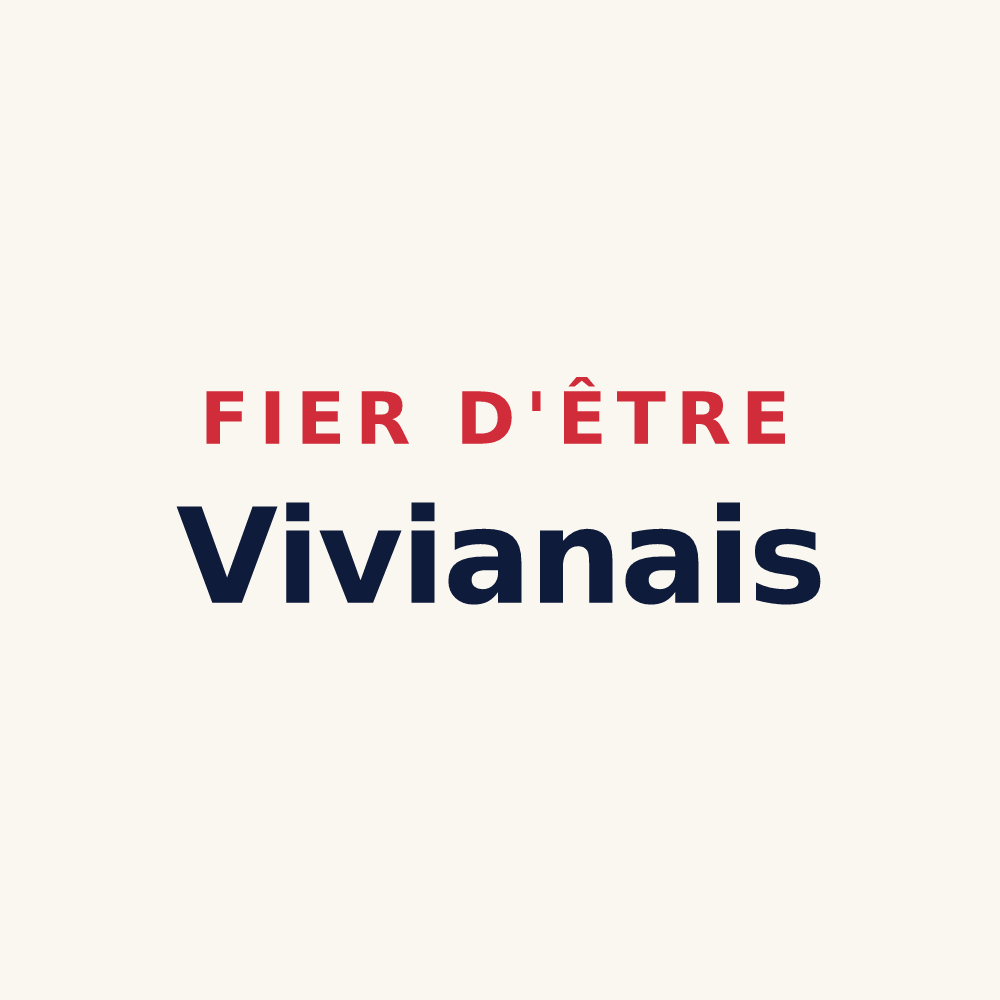 Tasse « Fier d'être Vivianais » — design pour Saint-Vivien