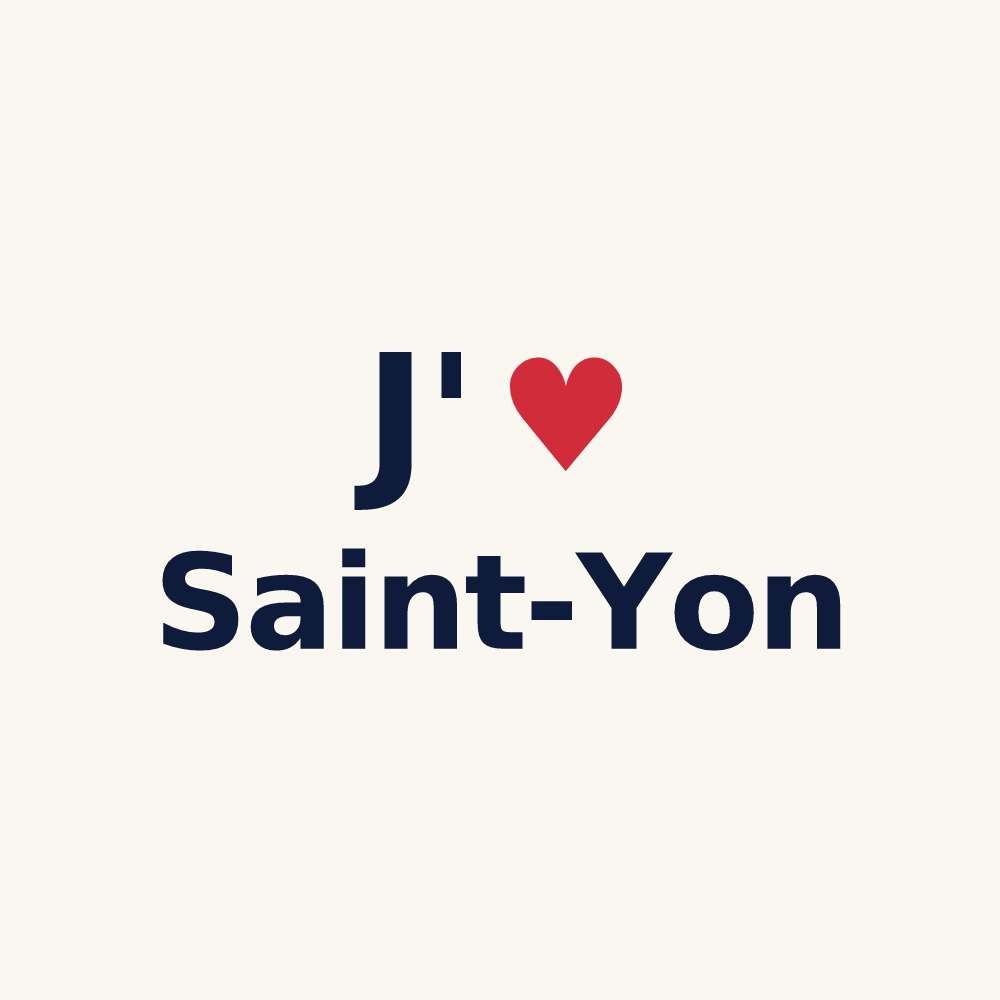 Tasse personnalisée Saint-Yon — design J'aime Saint-Yon