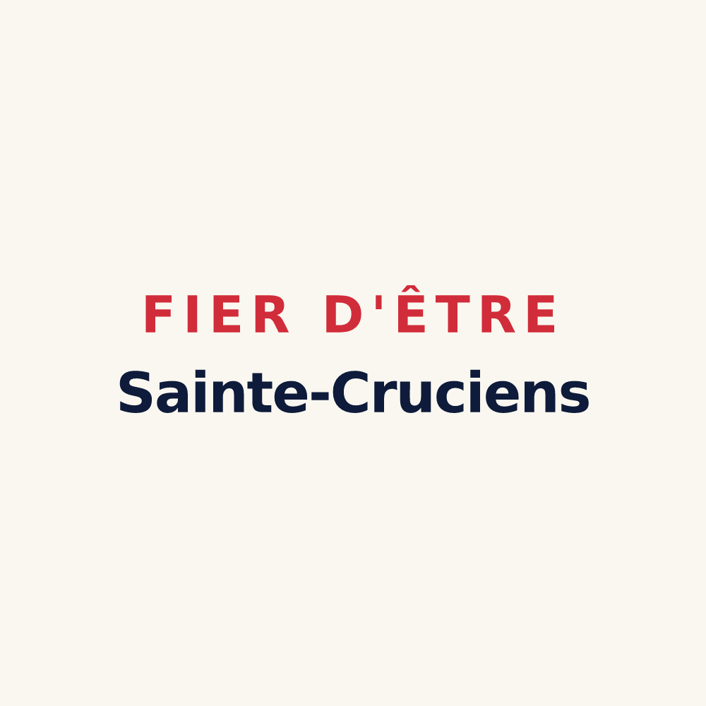 Tasse « Fier d'être Sainte-Cruciens » — design pour Sainte-Croix