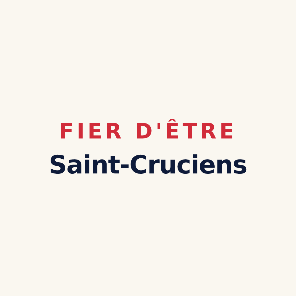 Tasse « Fier d'être Saint-Cruciens » — design pour Sainte-Croix-sur-Mer