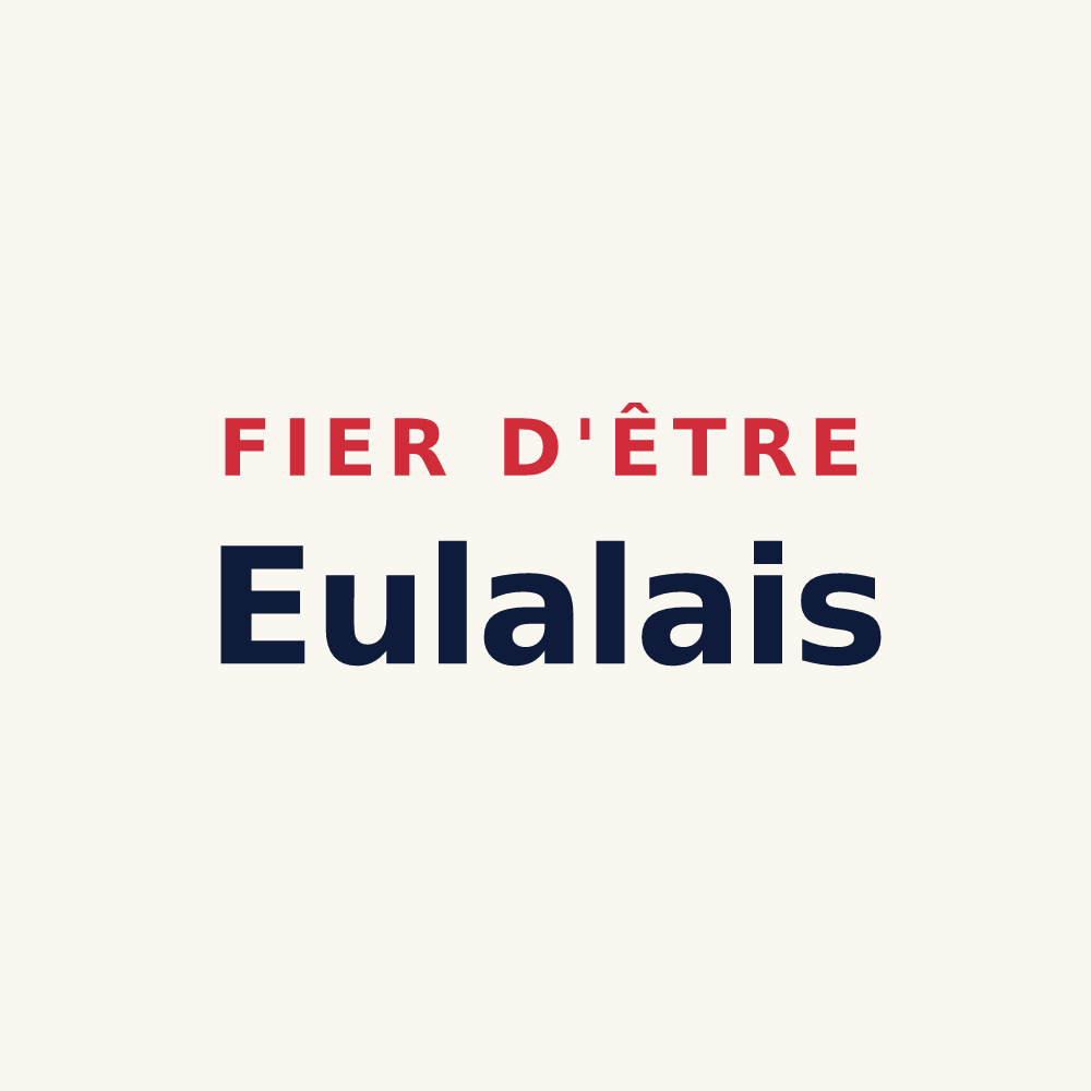 Tasse « Fier d'être Eulalais » — design pour Sainte-Eulalie-d'Ans