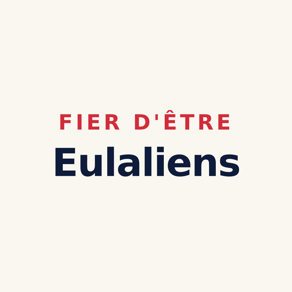 Tasse « Fier d'être Eulaliens » — design pour Sainte-Eulalie