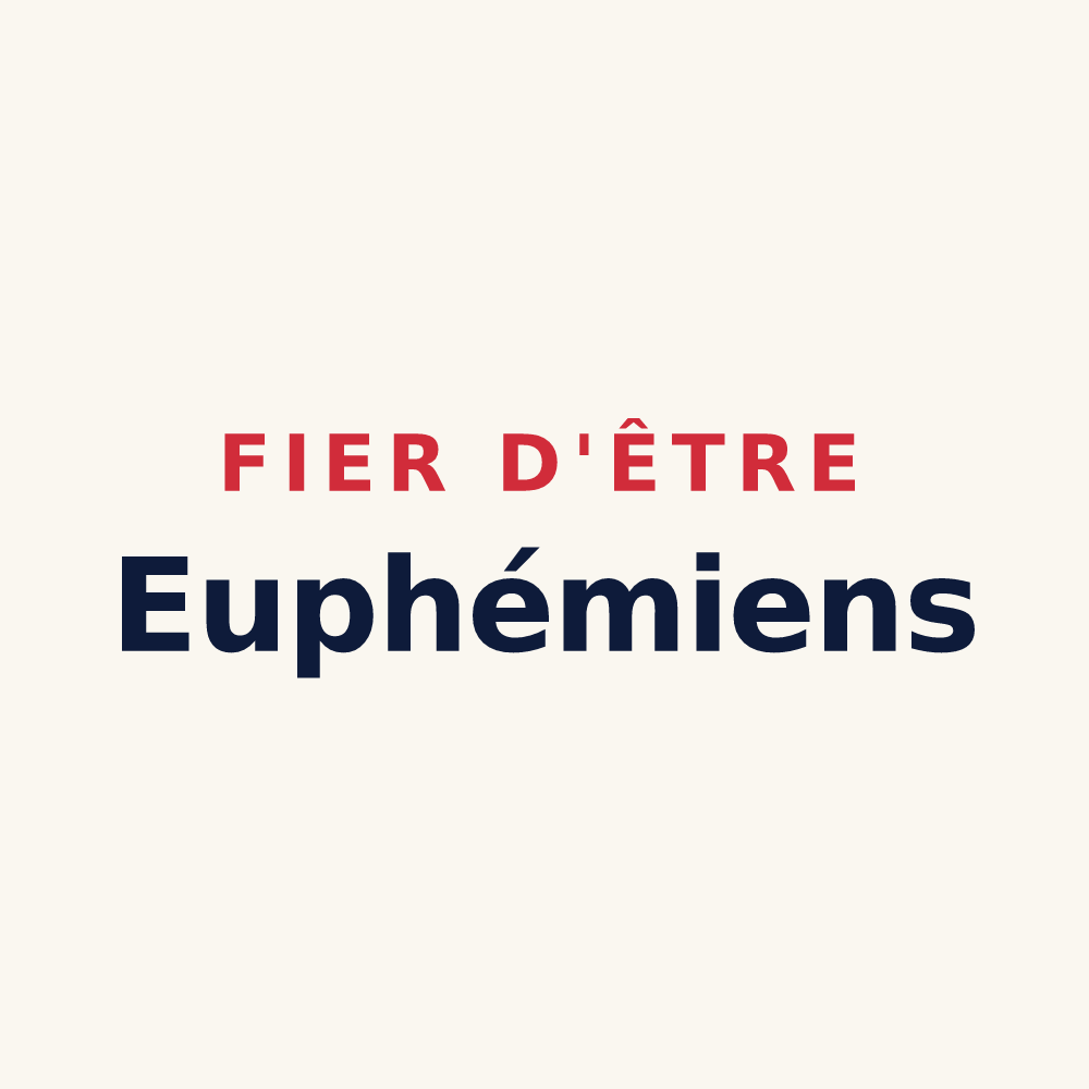Tasse « Fier d'être Euphémiens » — design pour Sainte-Euphémie