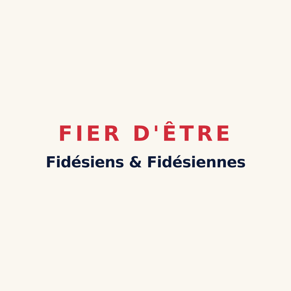 Tasse « Fier d'être Fidésiens & Fidésiennes » — design pour Sainte-Foy