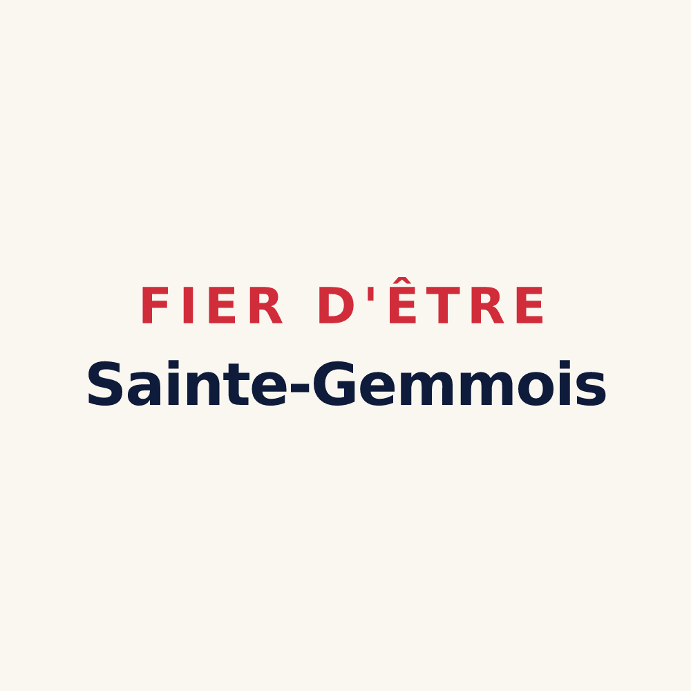 Tasse « Fier d'être Sainte-Gemmois » — design pour Sainte-Gemme