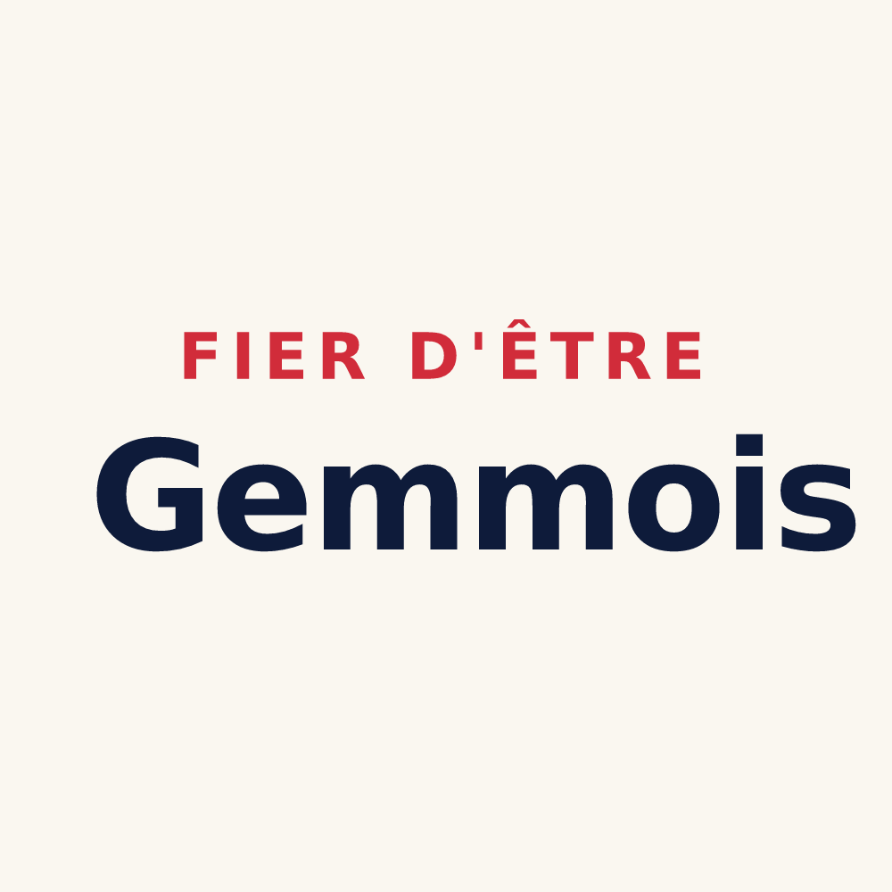 Tasse « Fier d'être Gemmois » — design pour Sainte-Gemmes-sur-Loire