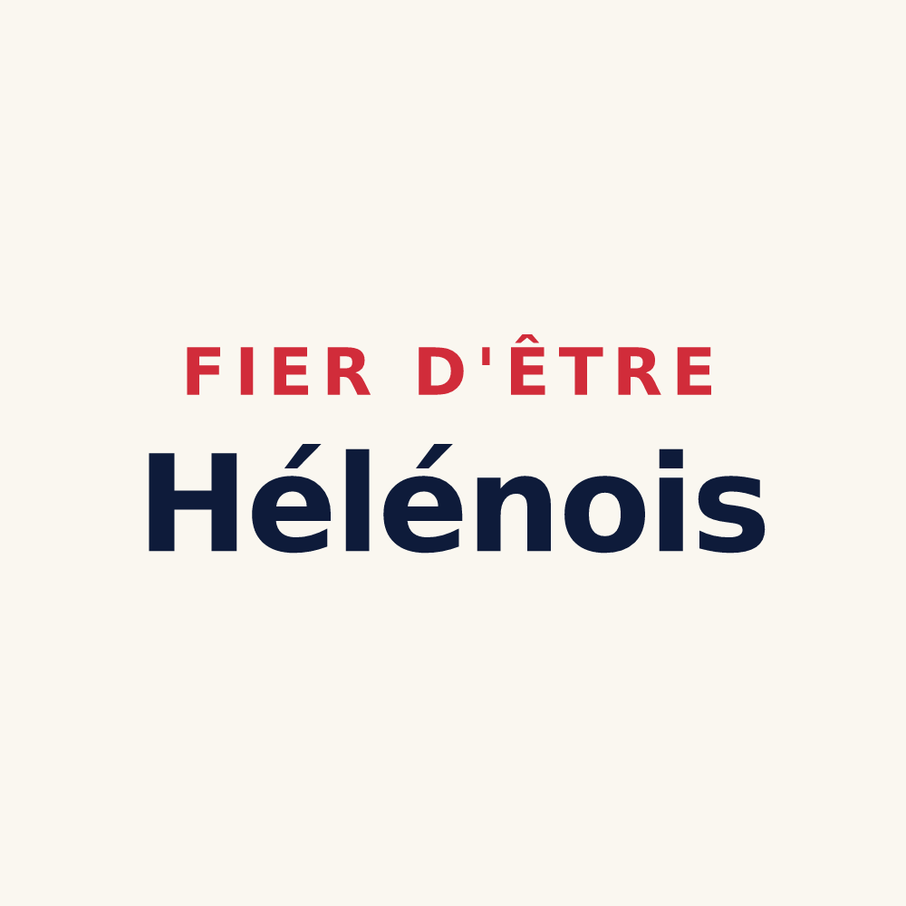 Tasse « Fier d'être Hélénois » — design pour Sainte-Hélène