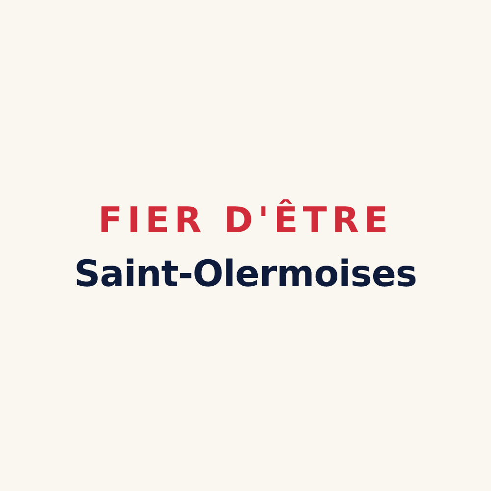 Tasse « Fier d'être Saint-Olermoises » — design pour Sainte-Hélène