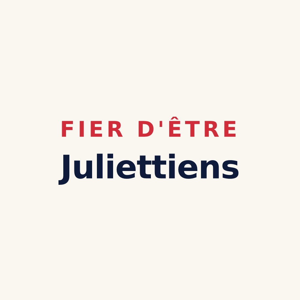 Tasse « Fier d'être Juliettiens » — design pour Sainte-Juliette