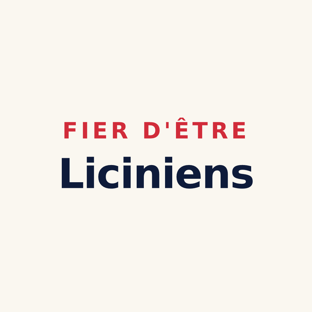 Tasse « Fier d'être Liciniens » — design pour Sainte-Lizaigne