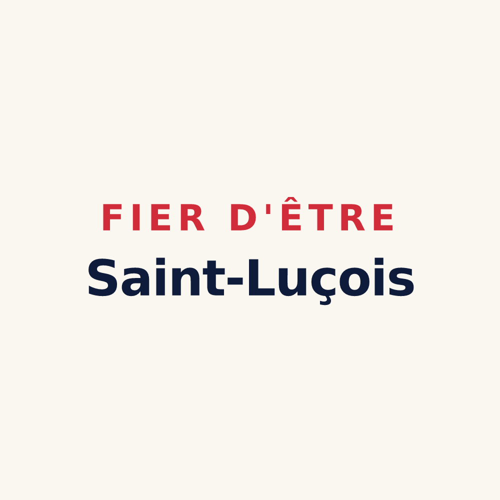 Tasse « Fier d'être Saint-Luçois » — design pour Sainte-Luce