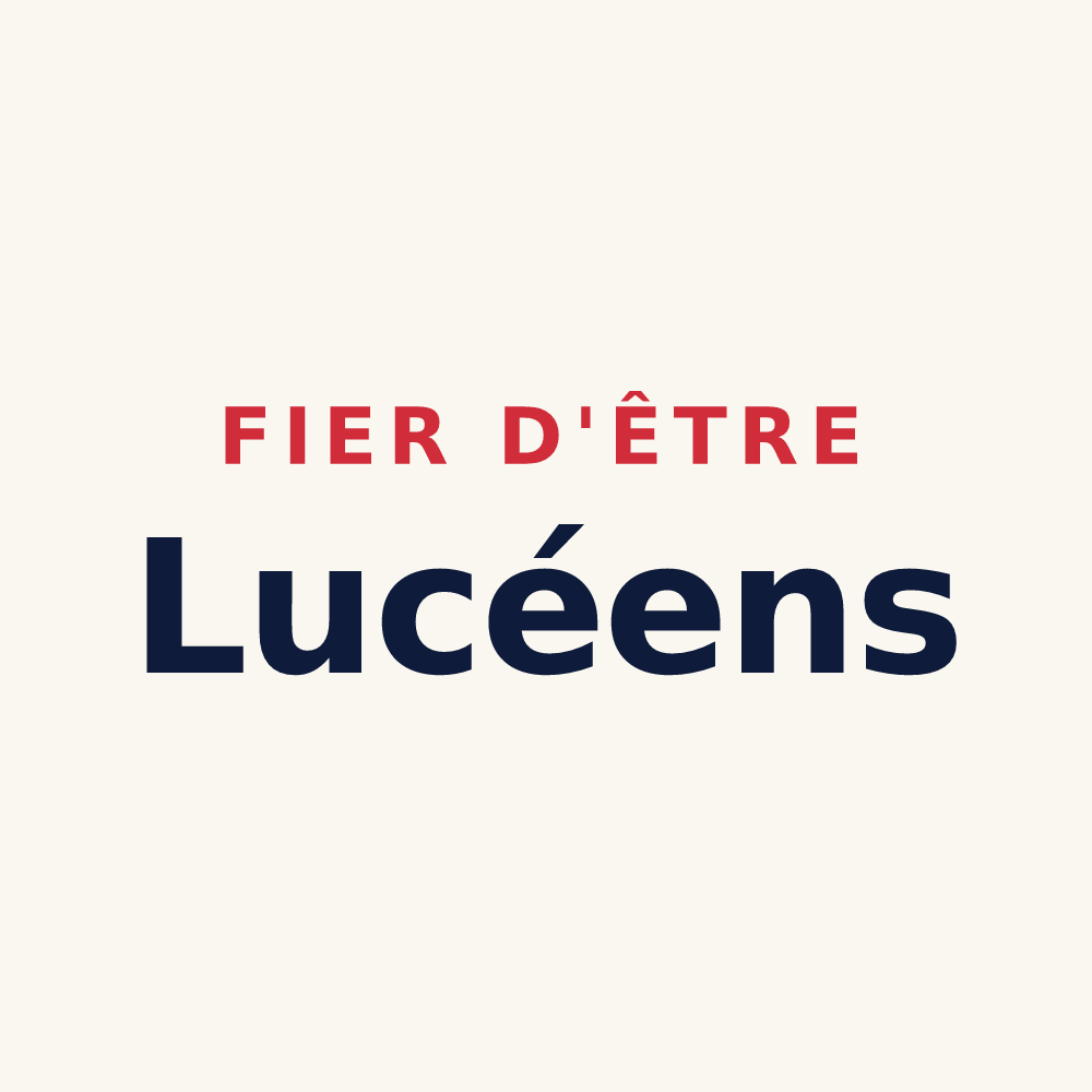 Tasse « Fier d'être Lucéens » — design pour Sainte-Luce-sur-Loire