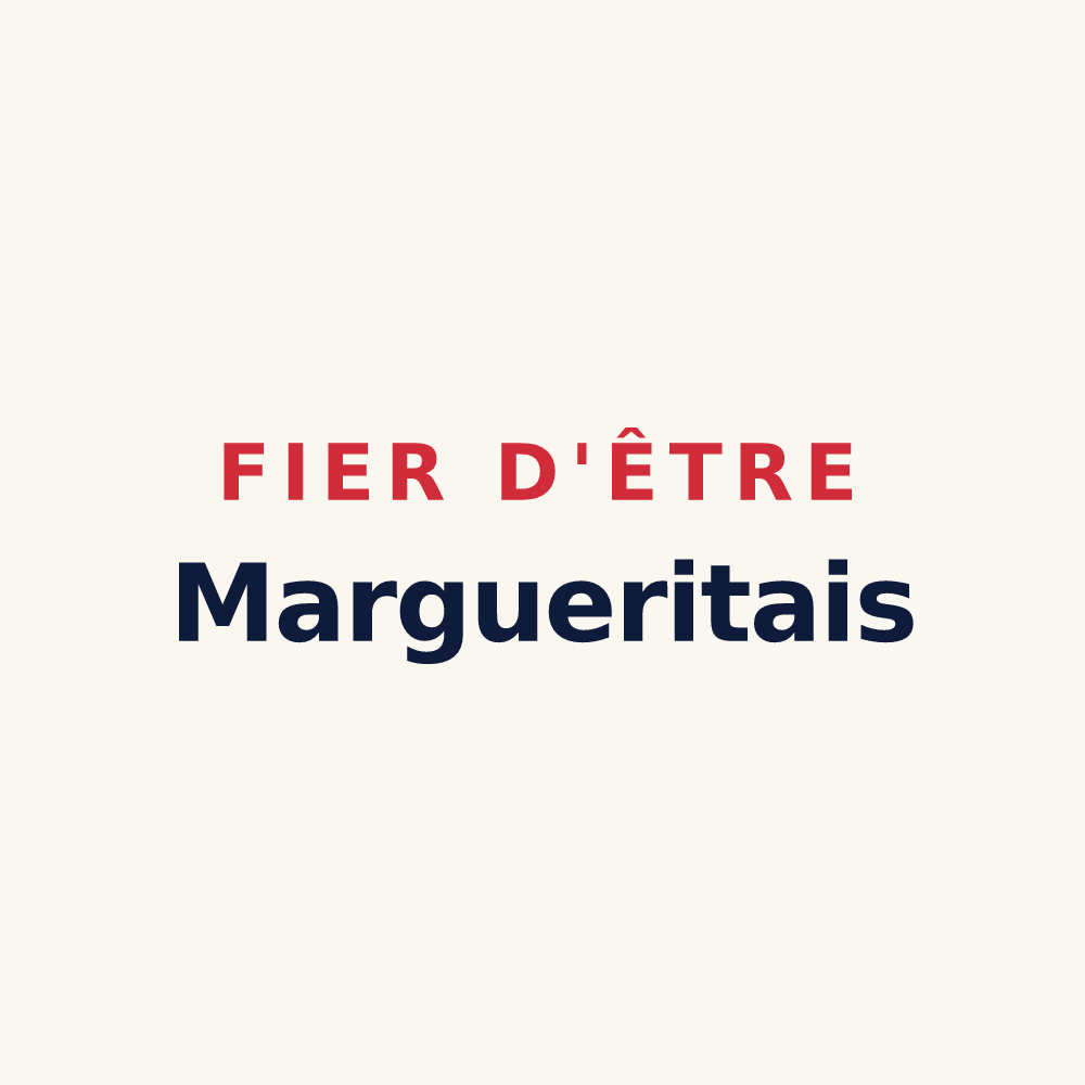 Tasse « Fier d'être Margueritais » — design pour Sainte-Marguerite-sur-Duclair